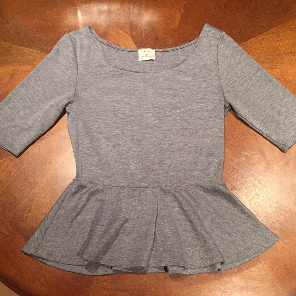 Peplum top